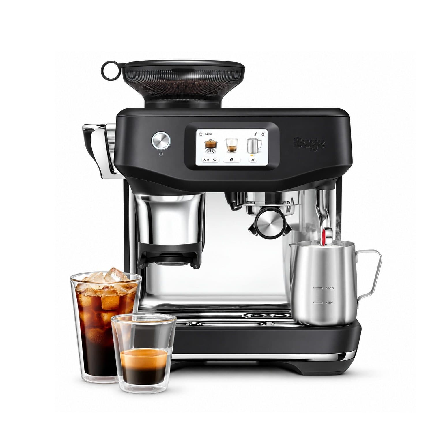 Рожковая кофемашина Sage The Barista Touch Impress SES882BTR