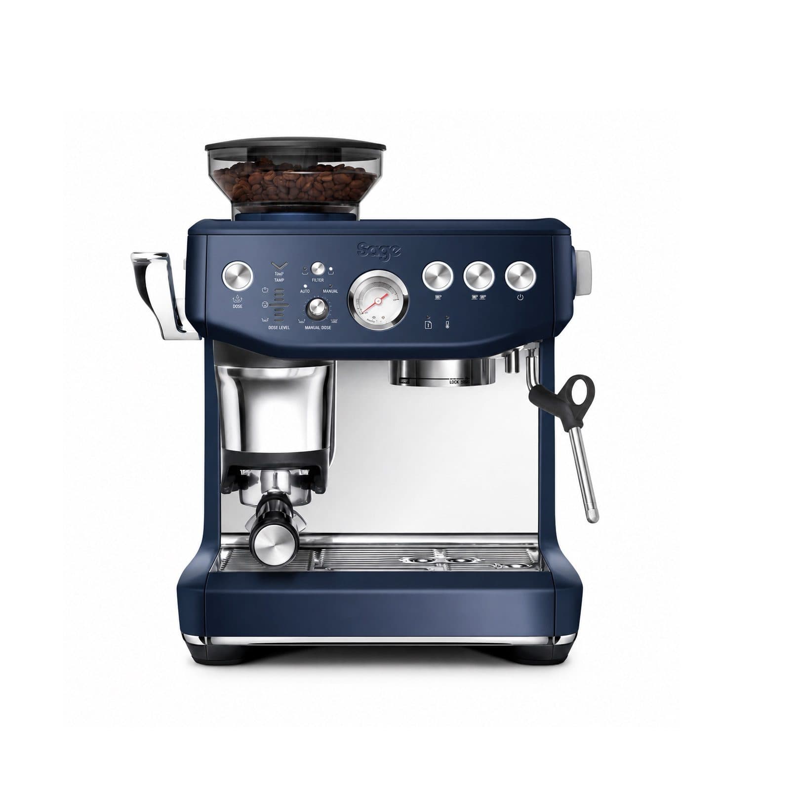 Кофемашина Sage the Barista Express Impress SES876DBL Морской