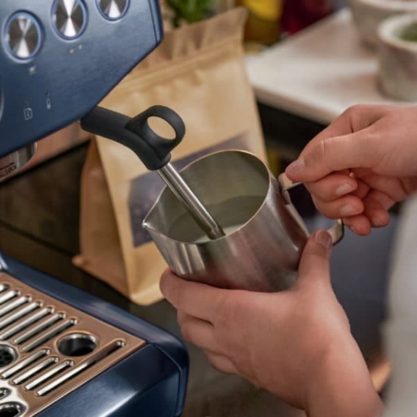 Кофемашина Sage the Barista Express Impress SES876DBL Морской — фото 7
