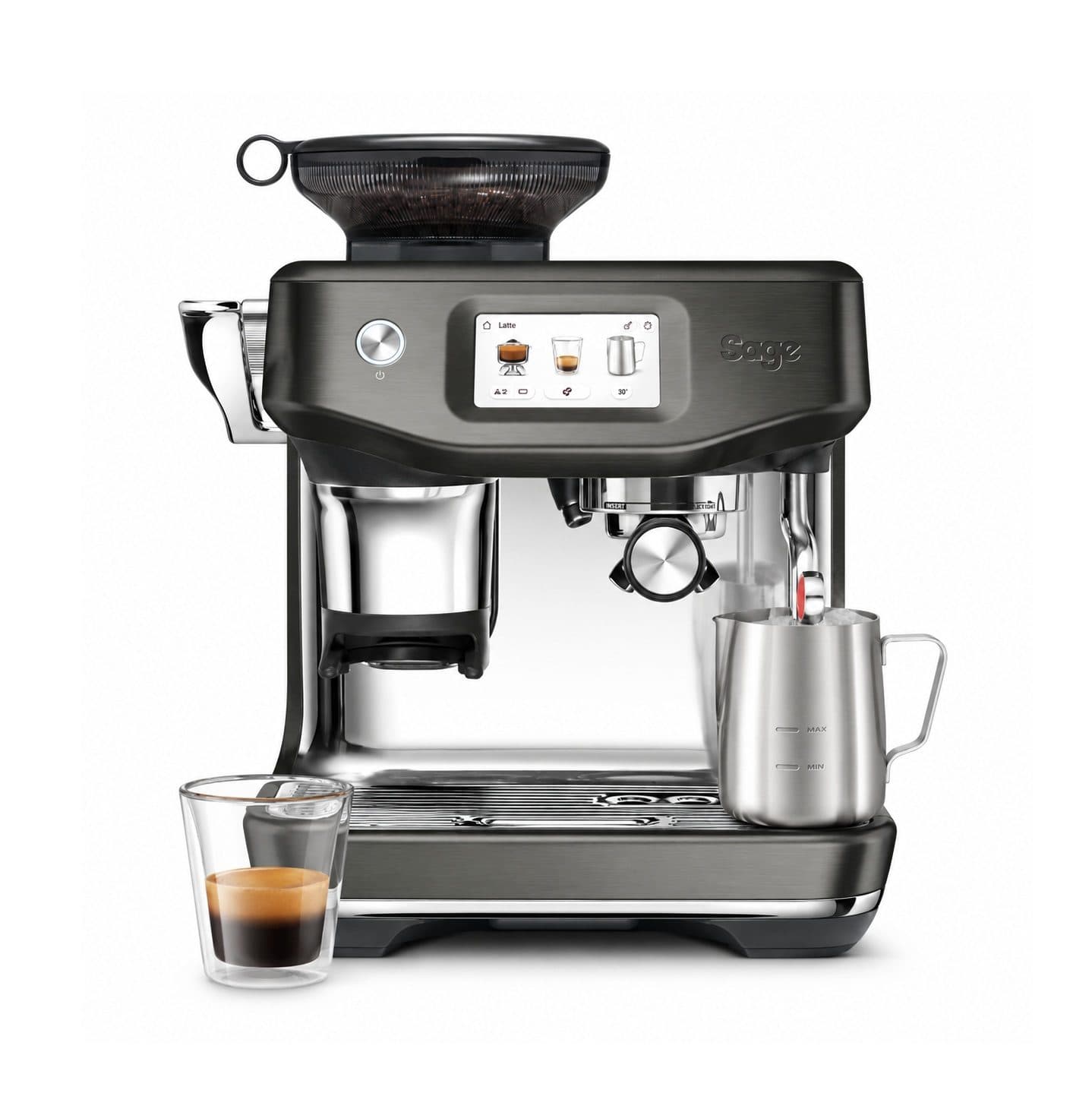 Рожковая кофемашина Sage the Barista Touch Impress SES882BST — фото 2
