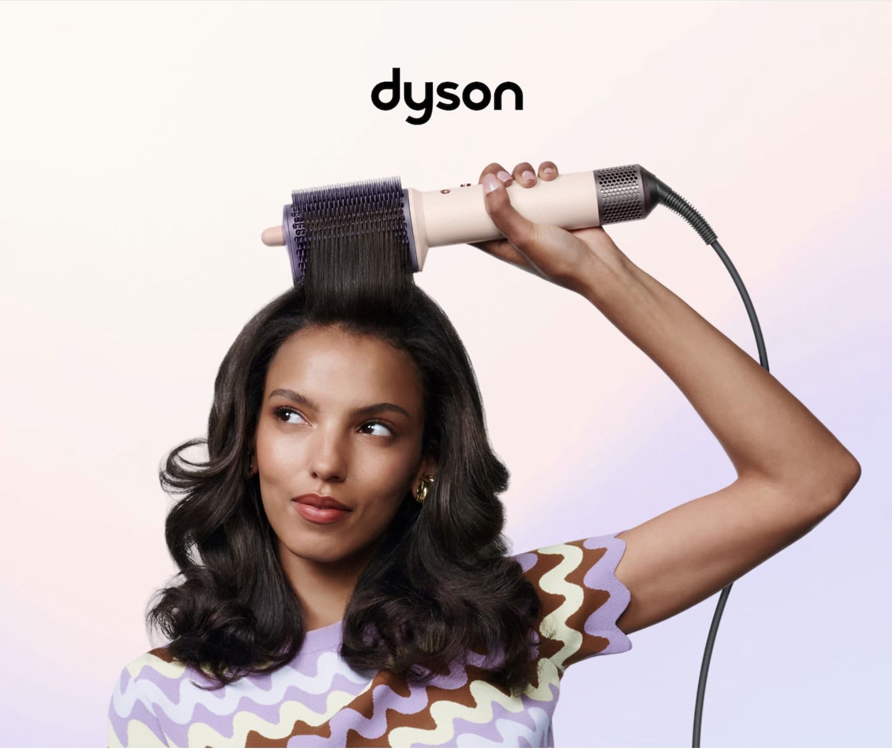 Фен-щётка Dyson Airsmooth Ceramic Pink/Rose Gold — фото 4
