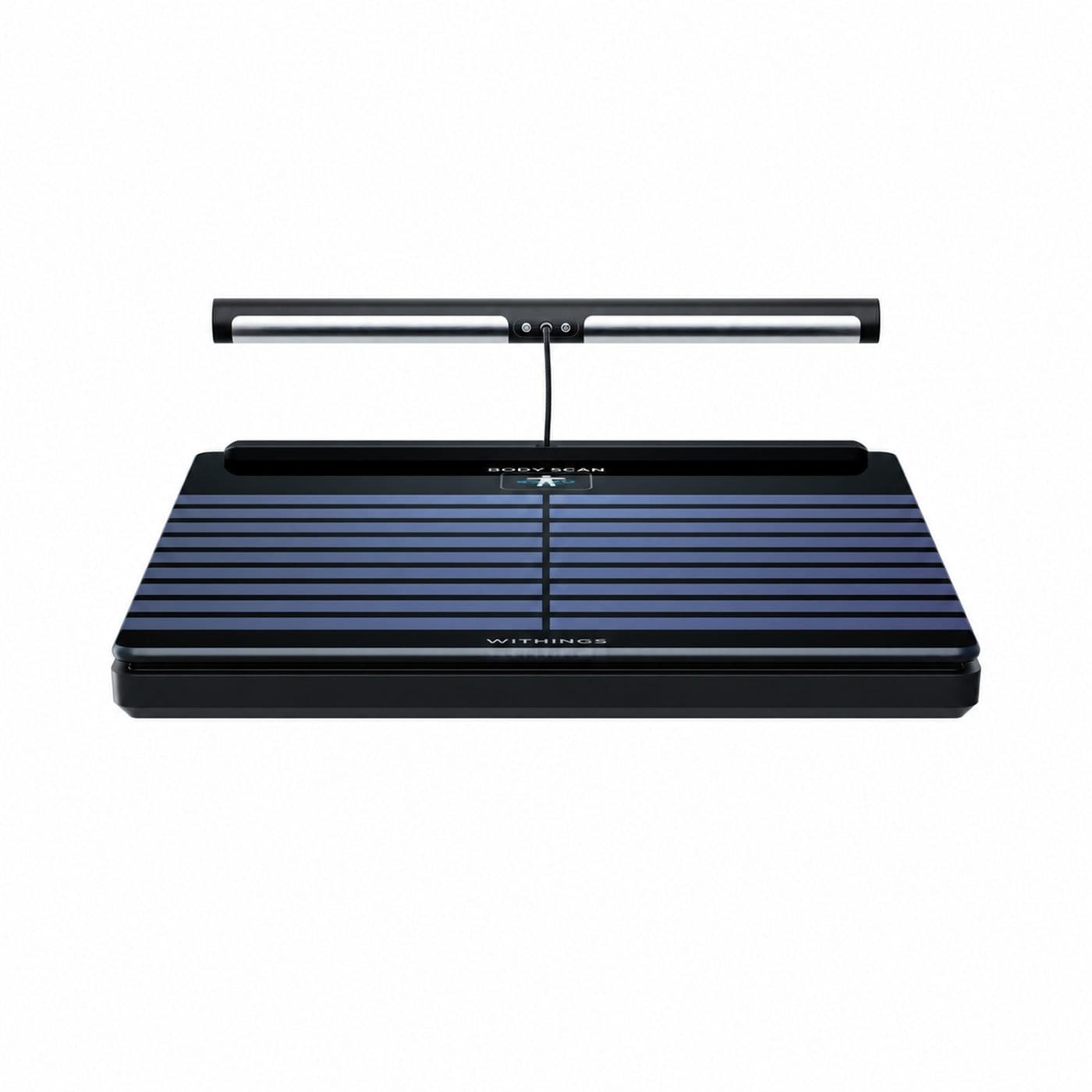 Чёрные весы Withings Body Scan WBS08 — низкий фронтальный ракурс