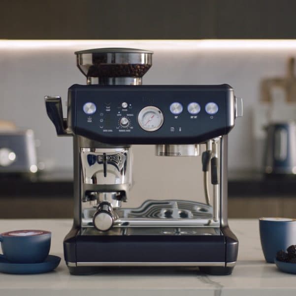 Кофемашина Sage the Barista Express Impress SES876DBL Морской — фото 3