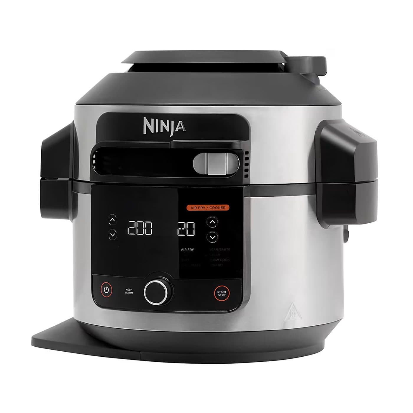 Ninja OL550EU: серебристый корпус и панель управления