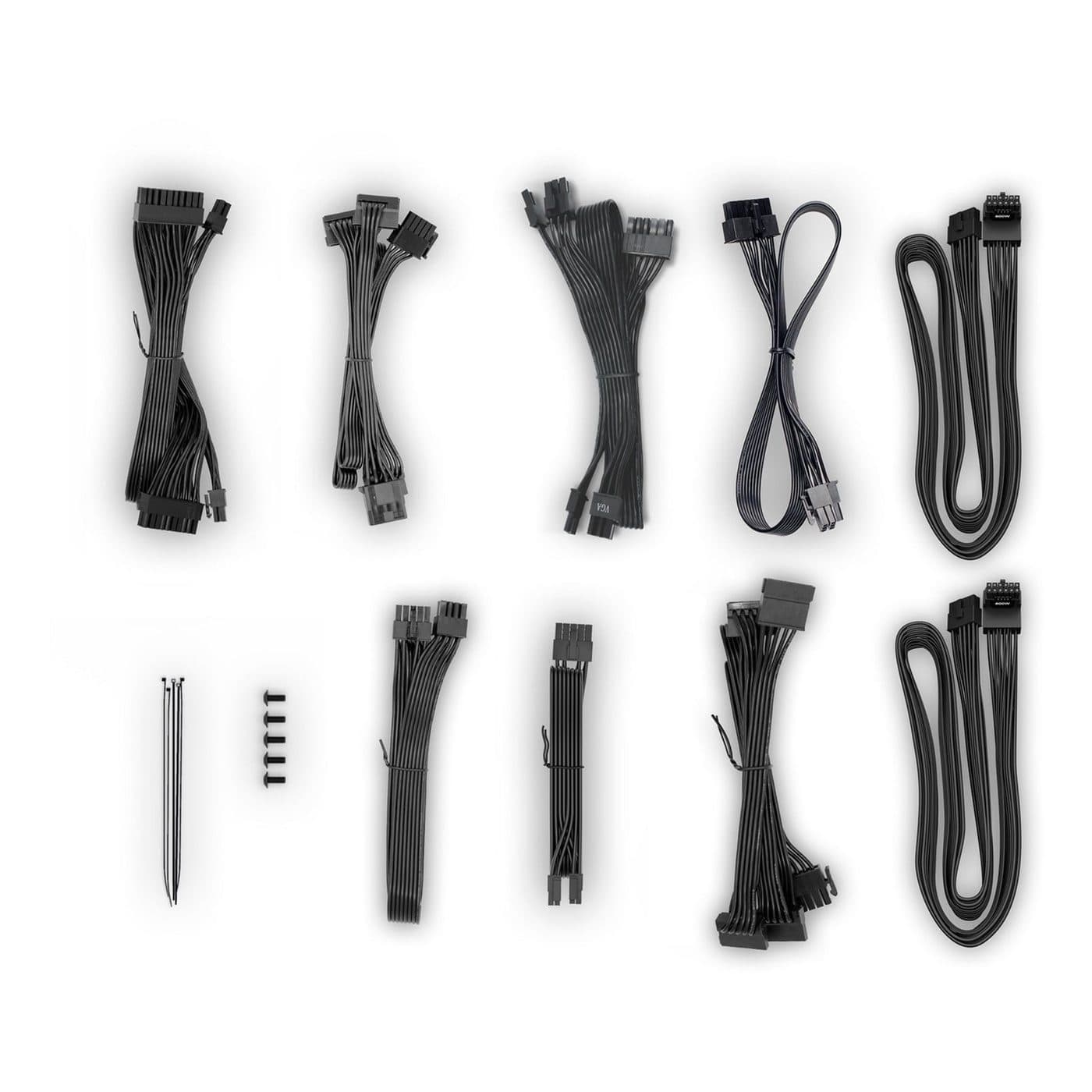 Комплект кабелей, винтов и стяжек Be Quiet! Power Zone 2 1200W BP030EU